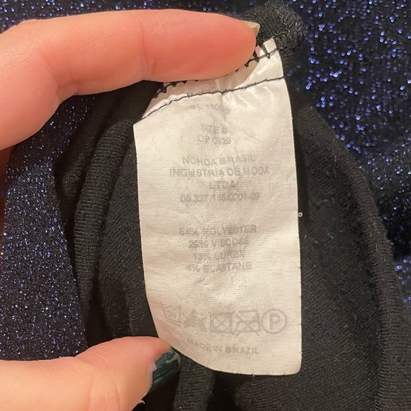 PatBo Super Sleeve Lurex Top - Picture 8 of 9